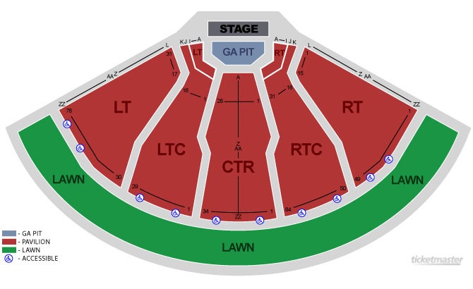 Dte Concert Seating Chart