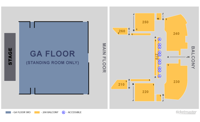 Motor City Sound Board Seating Chart