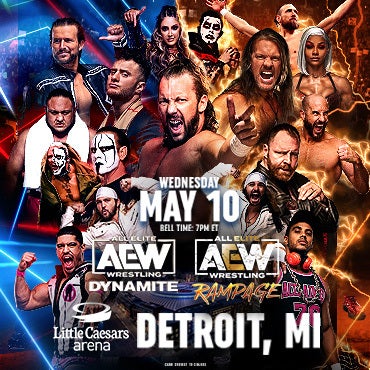 More Info for All Elite Wrestling Returns To Little Caesars Arena On Wednesday, May 10