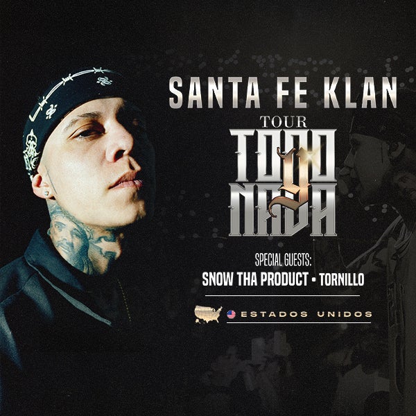 More Info for AEG Presents Announces Santa Fe Klan’s U.S. Tour “Todo Y Nada” With Special Guests Snow Tha Product And Tornillo To Appear At Little Caesars Arena June 27