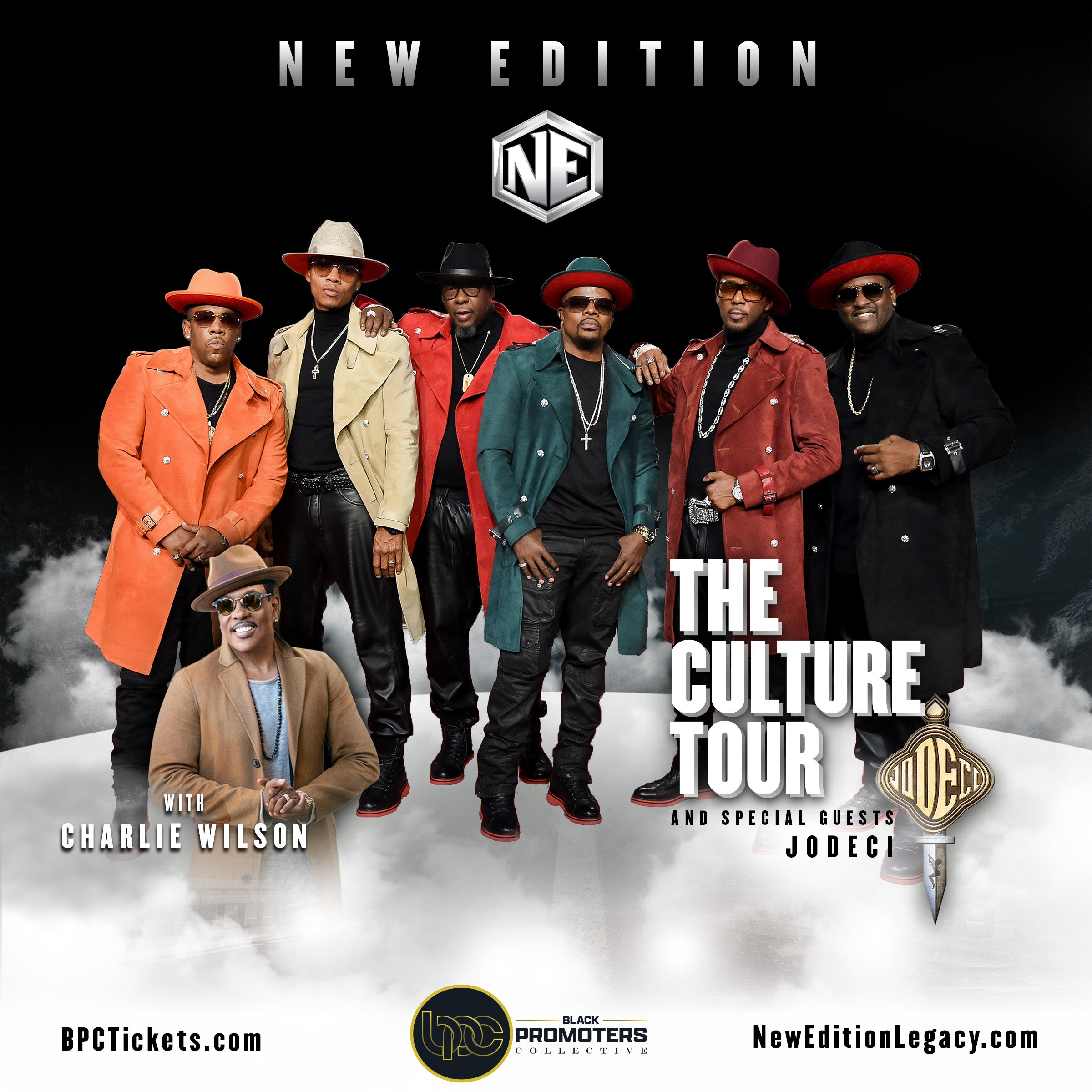 More Info for  NEW EDITION BRINGS “THE CULTURE TOUR” WITH CHARLIE WILSON AND SPECIAL GUEST JODECI TO LITTLE CAESARS ARENA MARCH 6, 2022