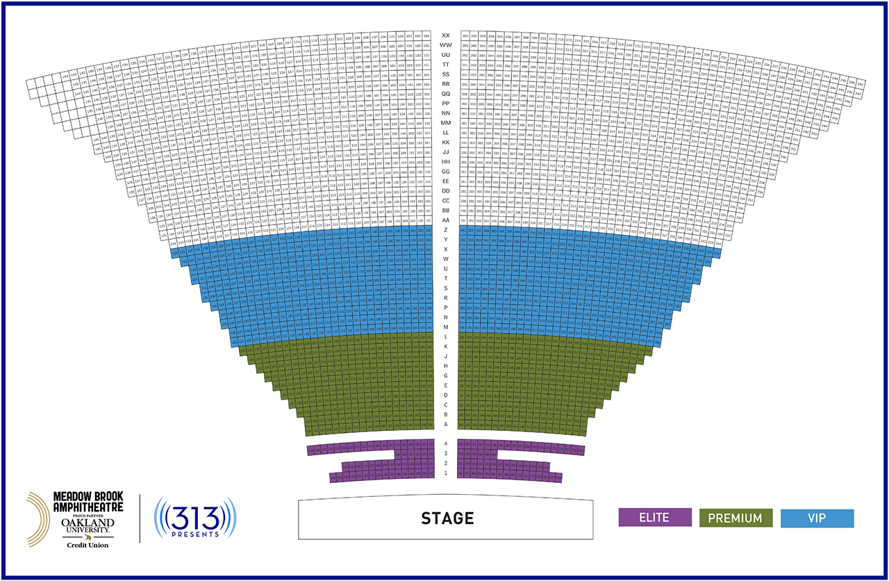 Season Membership Seating Chart