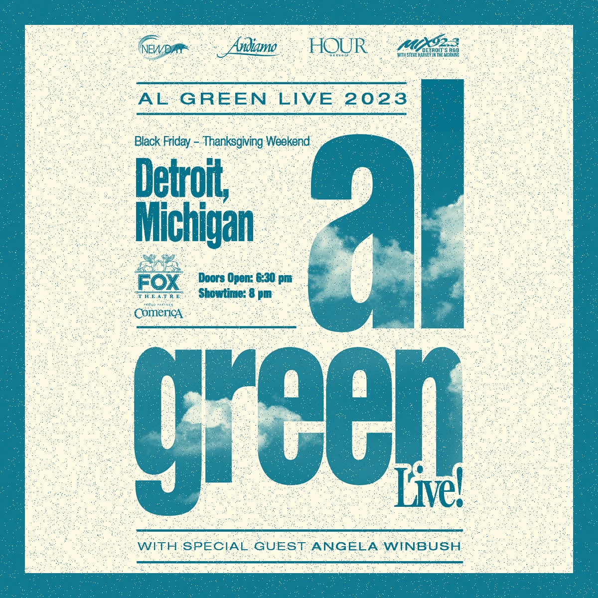 More Info for Mix 92.3 Presents Al Green At The Fox Theatre Friday, November 24, 2023