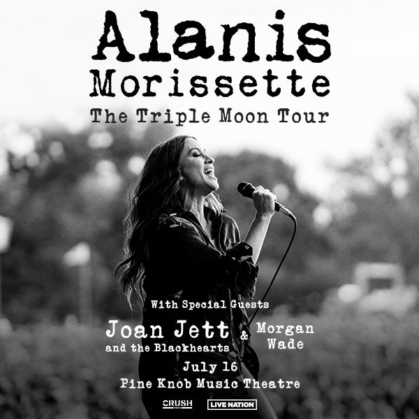 More Info for Alanis Morissette Brings “The Triple Moon Tour”  To Pine Knob Music Theatre July 16