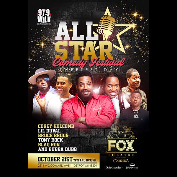 More Info for 97.9 WJLB Presents All Star Comedy Festival