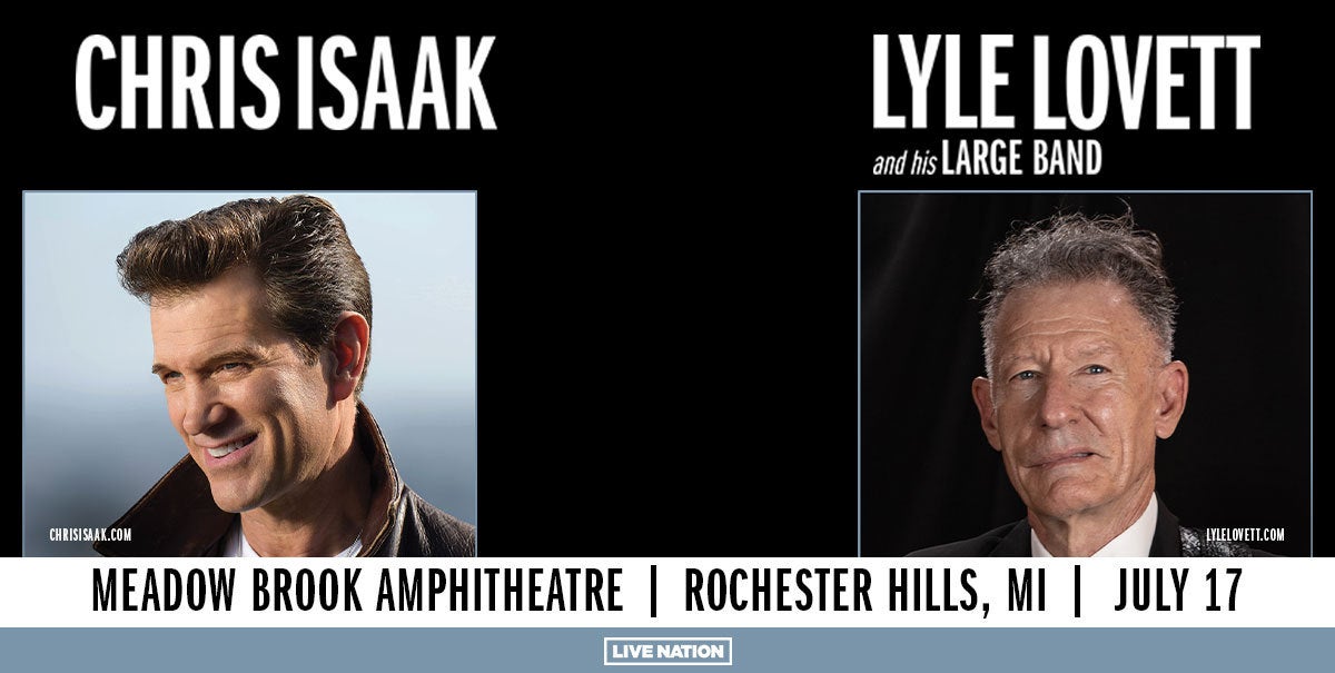 lyle lovett and chris isaak tour dates