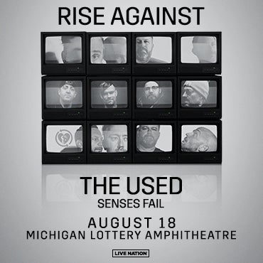 More Info for Rise Against Bring Summer 2022 U.S. Headline Tour With Special Guests The Used And Senses Fail To Michigan Lottery Amphitheatre August 18