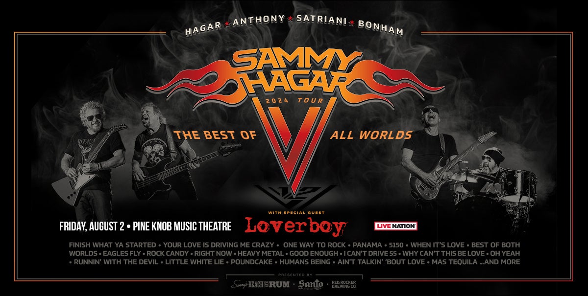 Sammy Hagar, Michael Anthony, Joe Satriani, Jason Bonham “The Best Of