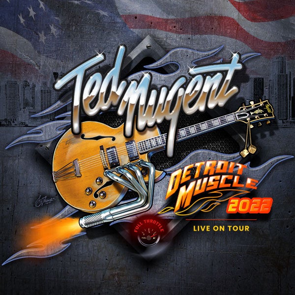 More Info for Ted Nugent Brings “Detroit Muscle 2022” Tour To Michigan Lottery Amphitheatre Saturday, August 13