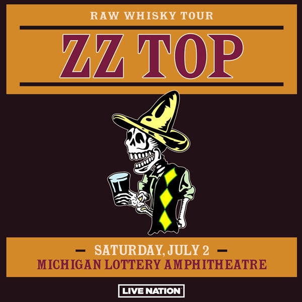 More Info for ZZ Top Brings The “Raw Whisky Tour” To Pine Knob Music Theatre Saturday, July 2