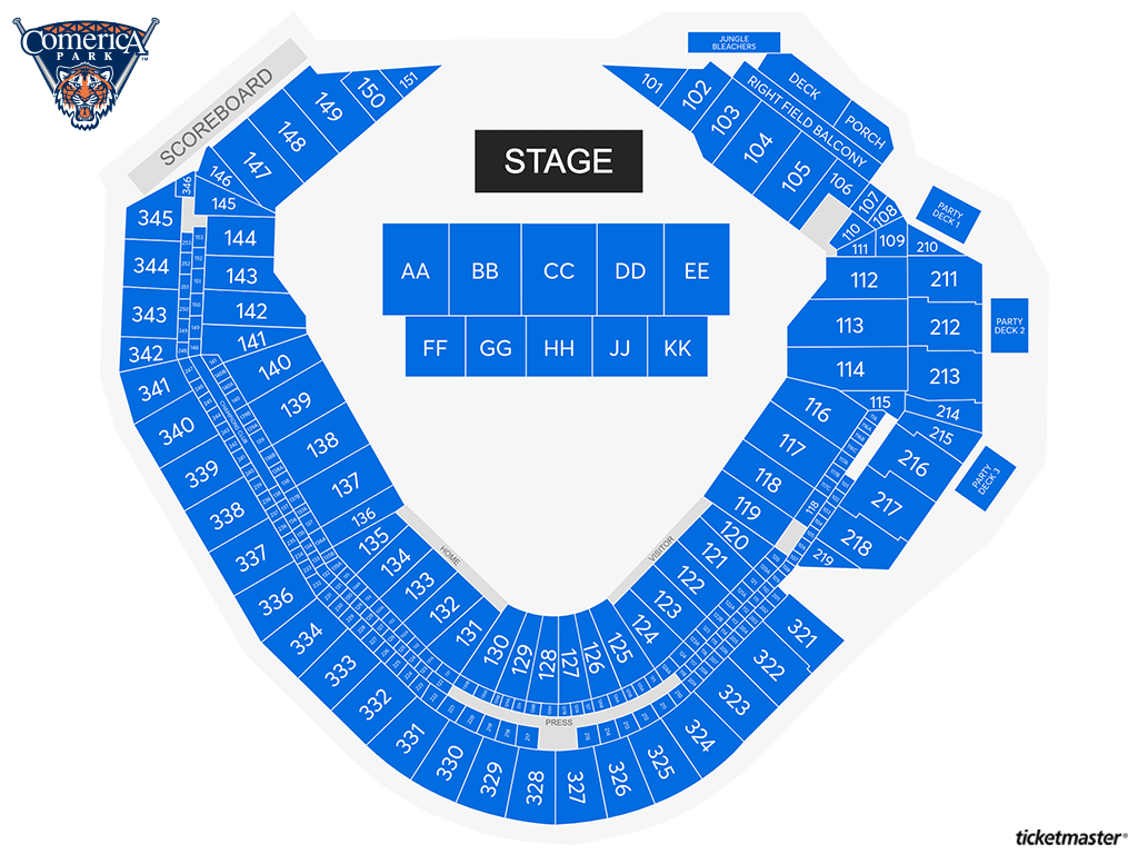 Square Garden Seating Chart Elton John