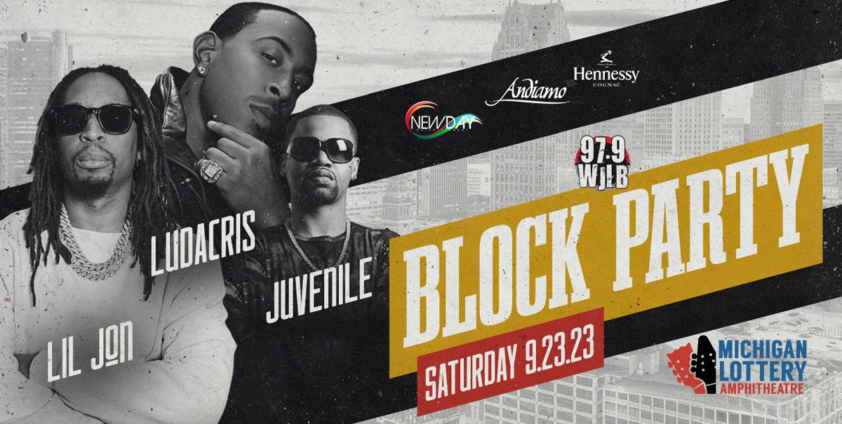 97.9 WJLB Presents Block Party featuring Ludacris, Lil Jon and Juvenile