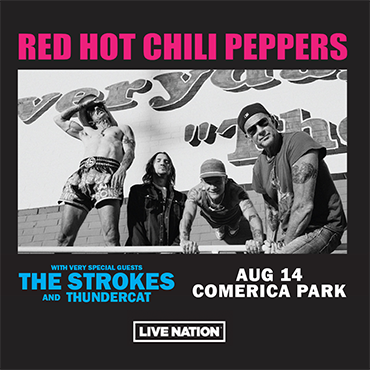 More Info for RED HOT CHILI PEPPERS 2022 GLOBAL STADIUM TOUR  TO PERFORM AT COMERICA PARK AUGUST 14, 2022