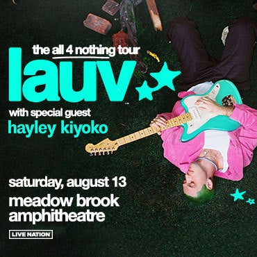 More Info for Pop Visionary Lauv Announces North American Headline Tour With Performance At Meadow Brook Amphitheatre Saturday, August 13