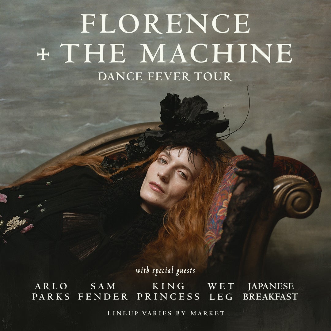 More Info for Florence + The Machine Bring North American Headline Tour  With Special Guest Sam Fender  To Pine Knob Music Theatre Saturday, September 10