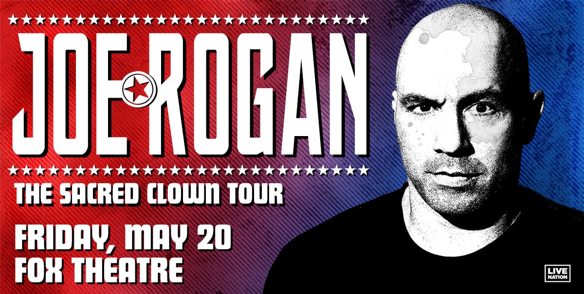 Standup Comedian Joe Rogan To Perform At The Fox Theatre Friday, May 20