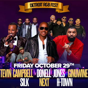 More Info for “DETROIT R&B FEST” TO FEATURE TEVIN CAMPBELL, DONELL JONES, GINUWINE, SILK, NEXT & H-TOWN AT THE FOX THEATRE FRIDAY, OCTOBER 29, 2021