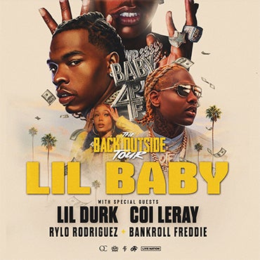 More Info for LIL BABY BRINGS “THE BACK OUTSIDE TOUR” WITH SPECIAL GUESTS LIL DURK AND COI LERAY TO DTE ENERGY MUSIC THEATRE FRIDAY, OCTOBER 1, 2021