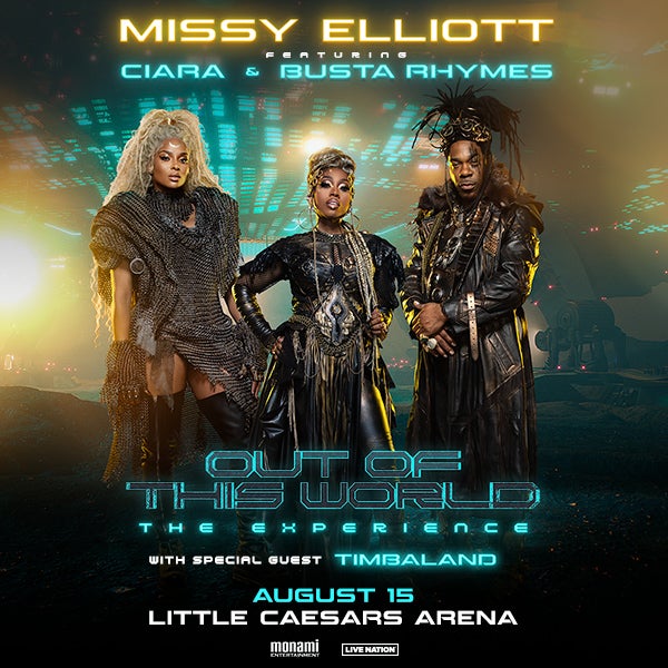 More Info for Missy Elliott’s First-Ever Headline Tour:  Out Of This World — The Missy Elliott Experience Creates Cosmic Event At Little Caesars Arena August 15
