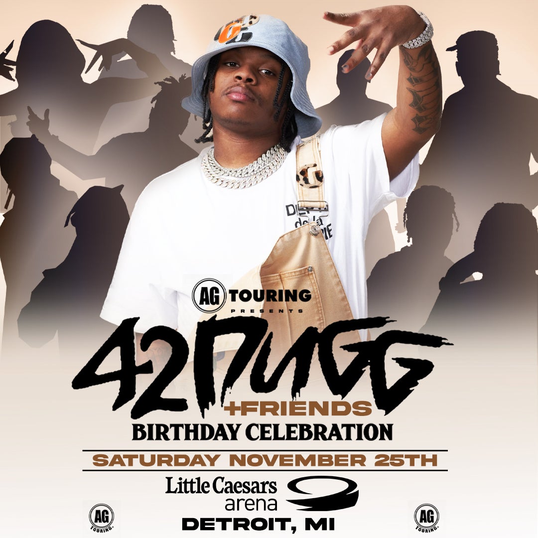 More Info for "42 Dugg & Friends Birthday Celebration” Set To Perform   At Little Caesars Arena Saturday, November 25