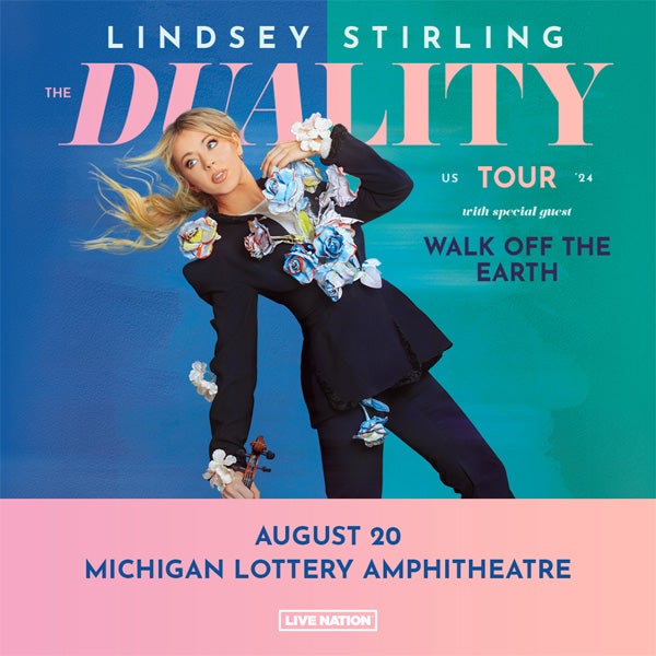 More Info for Lindsey Stirling Announces “The Duality Tour” at Michigan Lottery Amphitheatre August 20