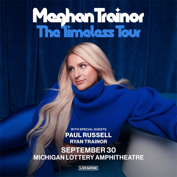 More Info for Global Superstar Meghan Trainor Announces New Album & First Tour In 7 Years With Stop At Michigan Lottery Amphitheatre September 30