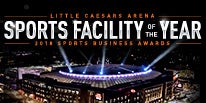 More Info for LITTLE CAESARS ARENA RECEIVES PRESTIGIOUS SPORTS FACILITY OF THE YEAR AWARD AT 2018 SPORTS BUSINESS AWARDS