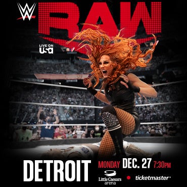 More Info for WWE MONDAY NIGHT RAW RETURNS TO LITTLE CAESARS ARENA DECEMBER 27 