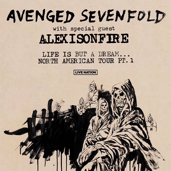 More Info for Avenged Sevenfold’s “Life Is But A Dream” Tour To Include Pine Knob Music Theatre July 26