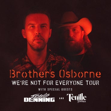 More Info for JUST ANNOUNCED: BROTHERS OSBORNE BRING “WE’RE NOT FOR EVERYONE” TOUR TO MICHIGAN LOTTERY AMPHITHEATRE SATURDAY, SEPTEMBER 4, 2021