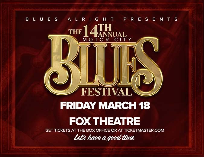 14th Annual Motor City Blues Festival 313 Presents
