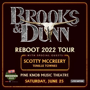 More Info for Brooks & Dunn To Headline 39th Annual “99.5 WYCD Hoedown” at Pine Knob Music Theatre Saturday, June 25