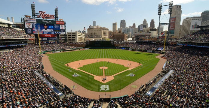 Comerica Park Individual Seating Chart