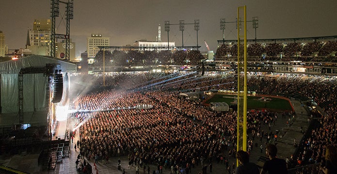 Comerica Park Seating Chart View