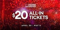 More Info for 313 PRESENTS JOINS LIVE NATION TO LAUNCH “NATIONAL CONCERT WEEK” WITH $20 ALL-IN TICKET OFFER TO CELEBRATE KICKOFF TO SUMMER SEASON