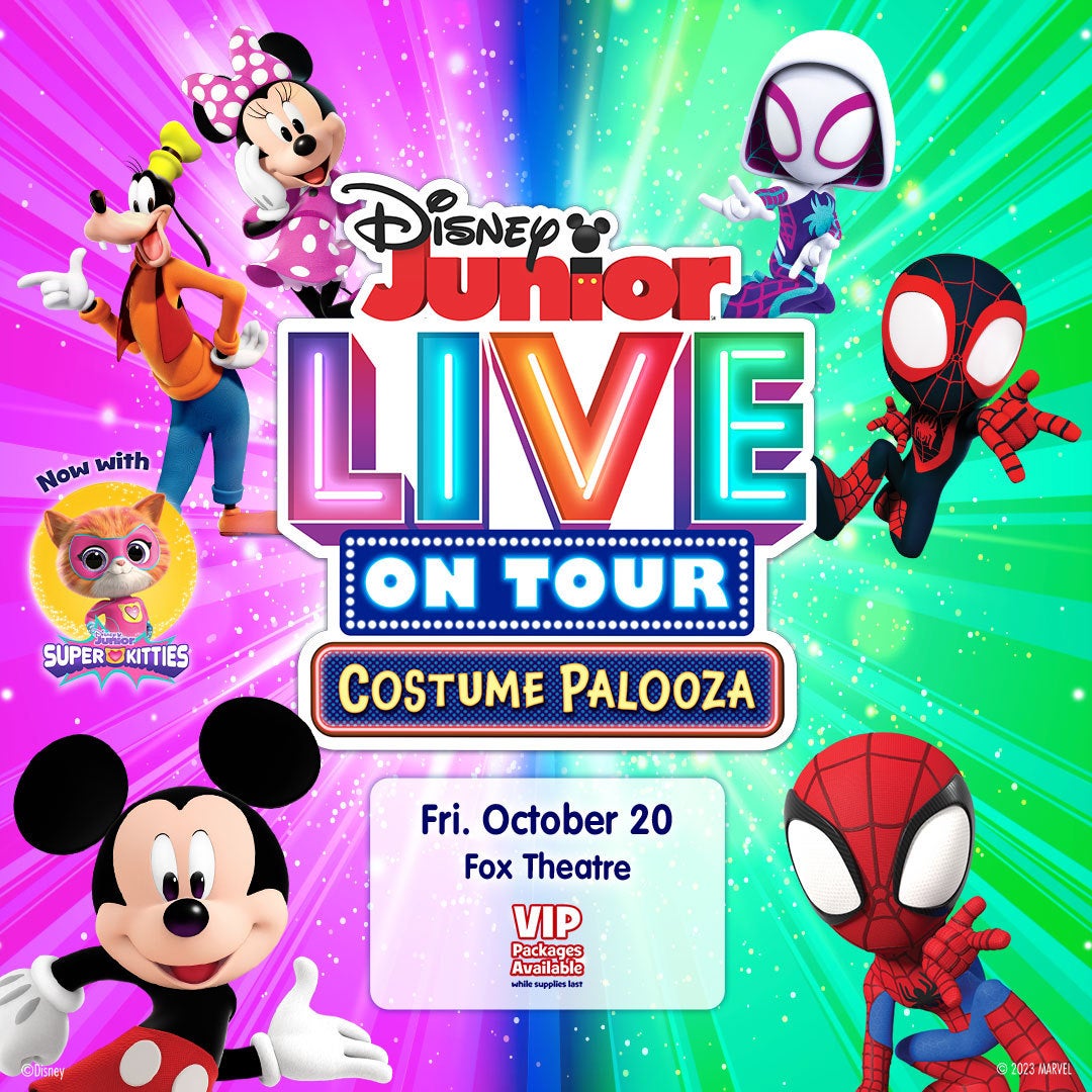 Disney Junior Live On Tour Costume Palooza Arrives At The Fox Theatre