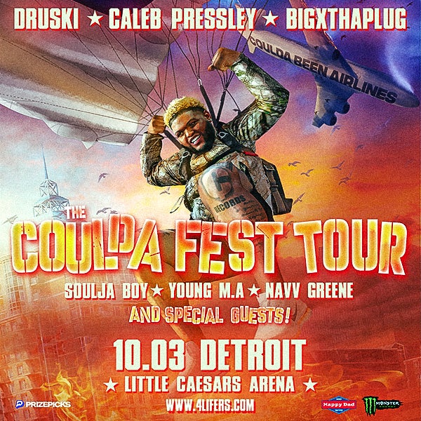 More Info for Druski Announces International Comedy Tour  As He Brings “Coulda Fest” Concept  To Little Caesars Arena Friday, October 3