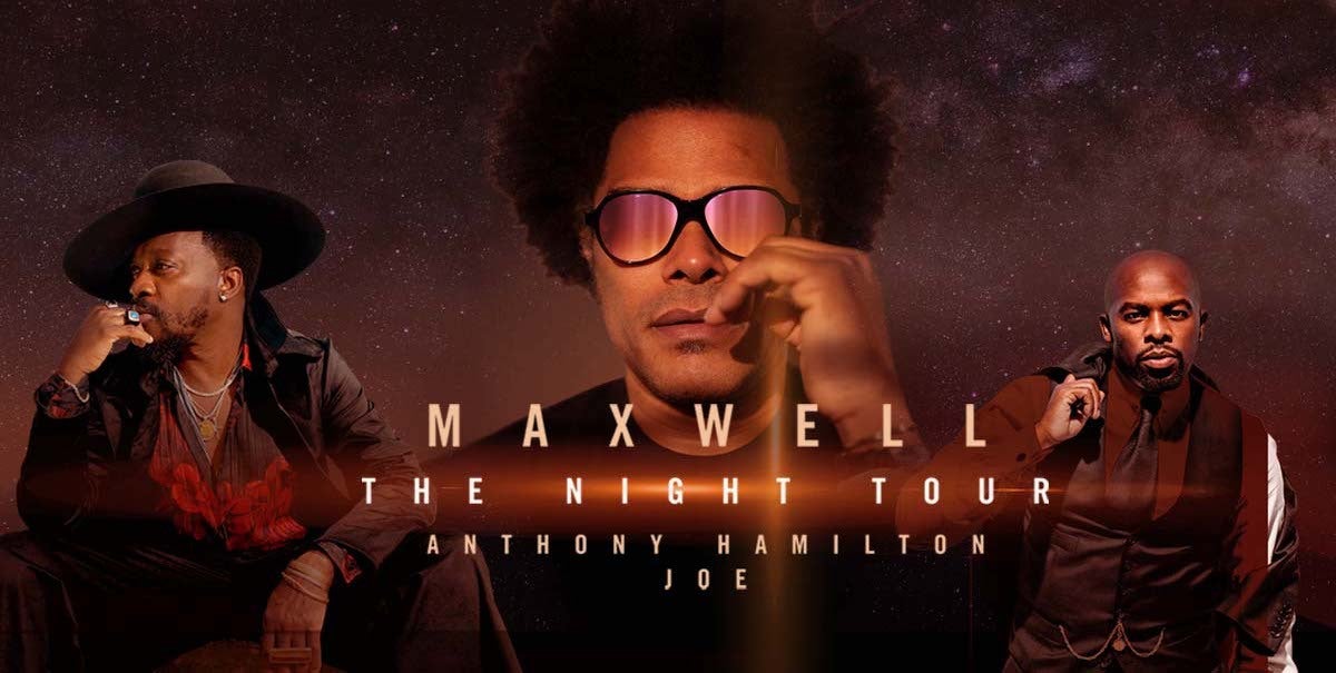 MAXWELL BRINGS THE “NIGHT 2022 TOUR” TO LITTLE CAESARS ARENA APRIL 10