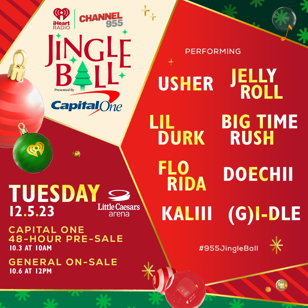 Channel 95.5's Jingle Ball Presented by Capital One 313 Presents