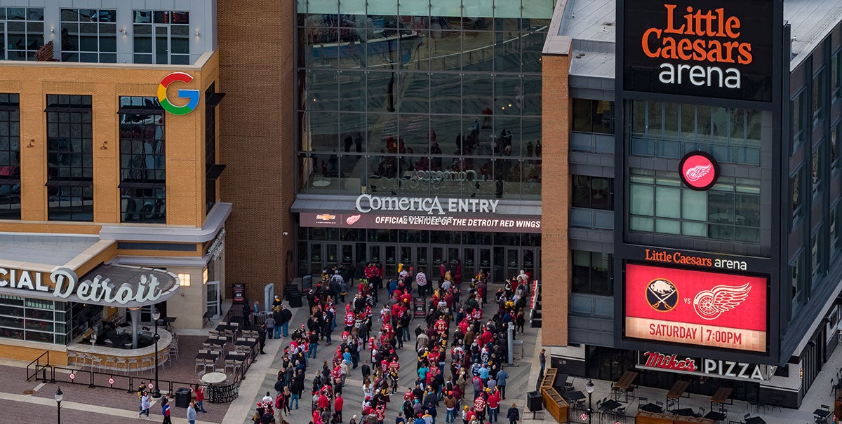 Little Caesars Arena Detroit