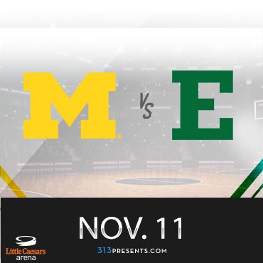 More Info for Tickets On Sale Friday For Michigan Versus Eastern Michigan Men’s College Basketball Game At Little Caesars Arena Friday, November 11