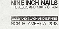 More Info for NINE INCH NAILS BRING NEW TOUR “COLD AND BLACK AND INFINITE NORTH AMERICA 2018” TO THE FOX THEATRE OCTOBER 22 & 23. BAND REVEALS COVER ART AND TRACK LISTING FOR NEW RECORD BAD WITCH, SET FOR JUNE 22 RELEASE