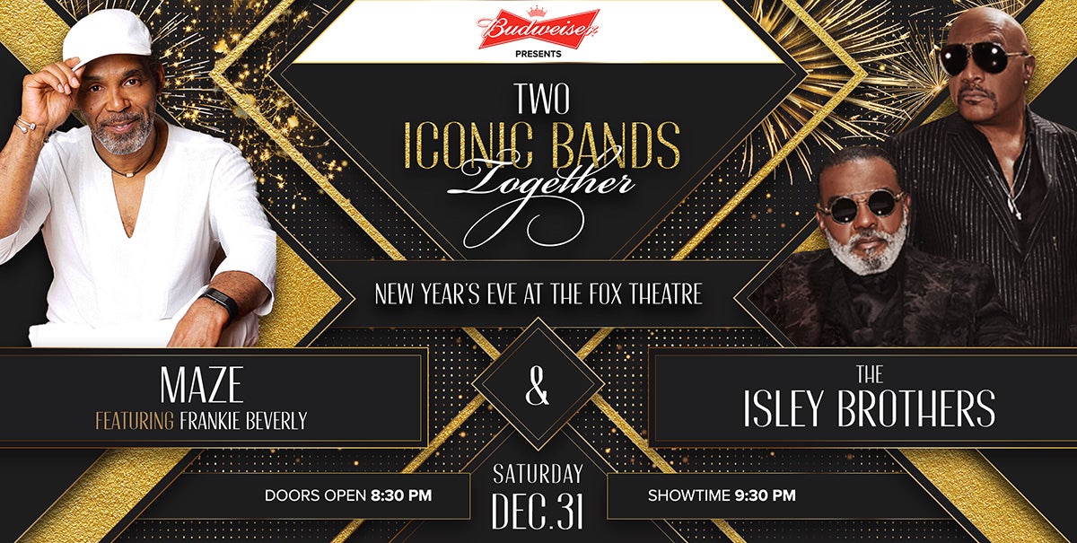 Maze featuring Frankie Beverly & The Isley Brothers 313 Presents