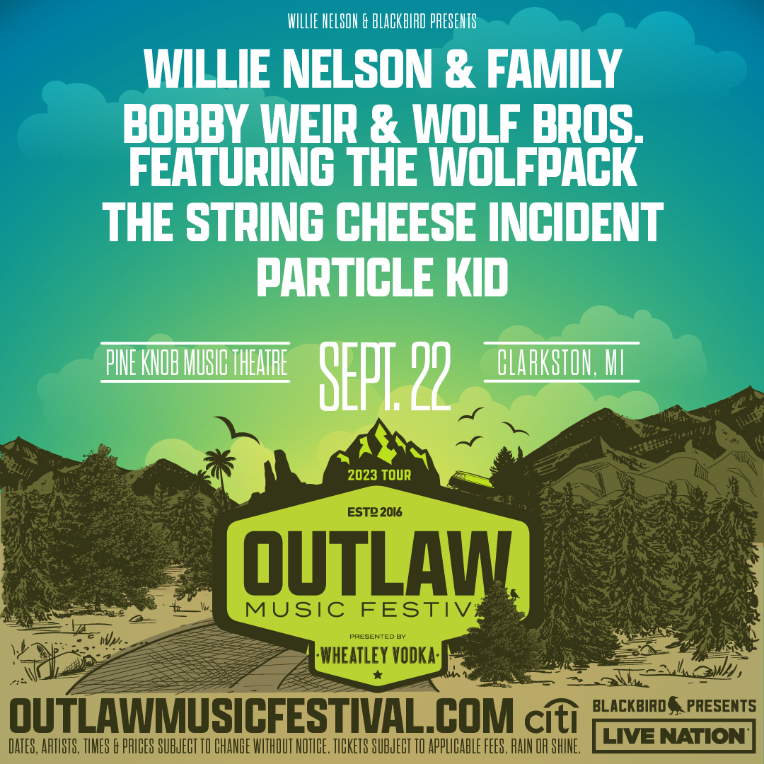 More Info for Willie Nelson’s Iconic Outlaw Music Festival Tour Heads  To Pine Knob Music Theatre Friday, September 22