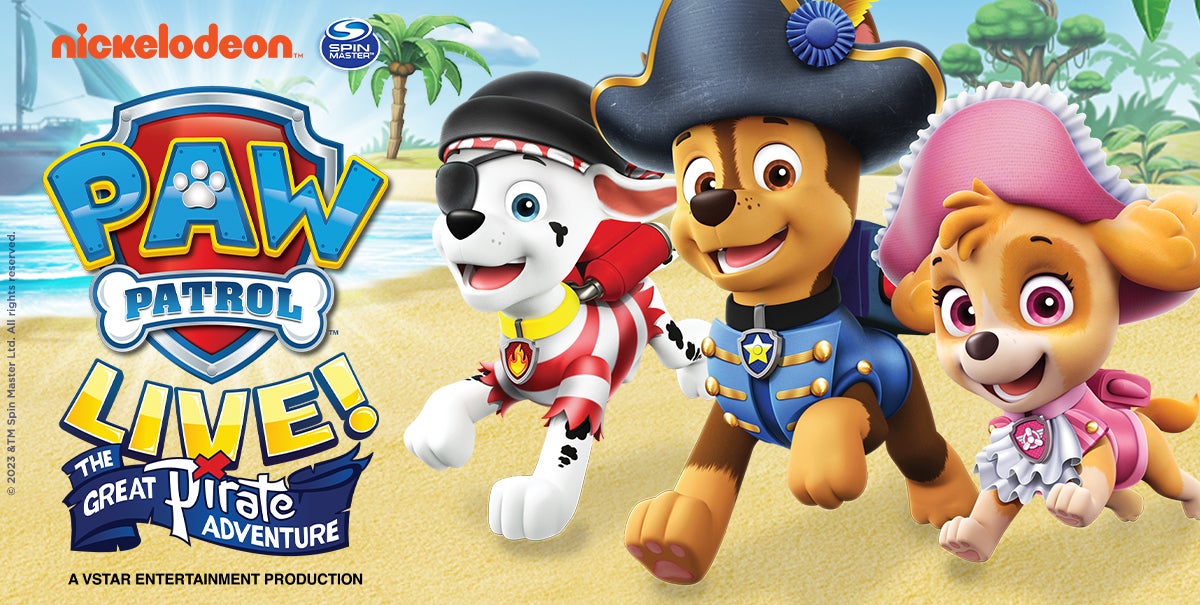 paw patrol live tour dates 2023