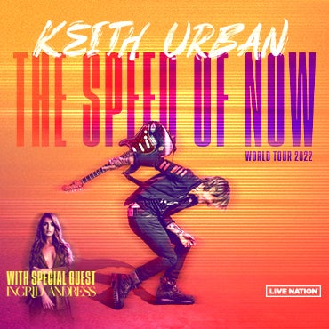 More Info for  KEITH URBAN BRINGS “THE SPEED OF NOW WORLD TOUR”  WITH SPECIAL GUEST INGRID ANDRESS  TO PINE KNOB MUSIC THEATRE FRIDAY, AUGUST 26, 2022