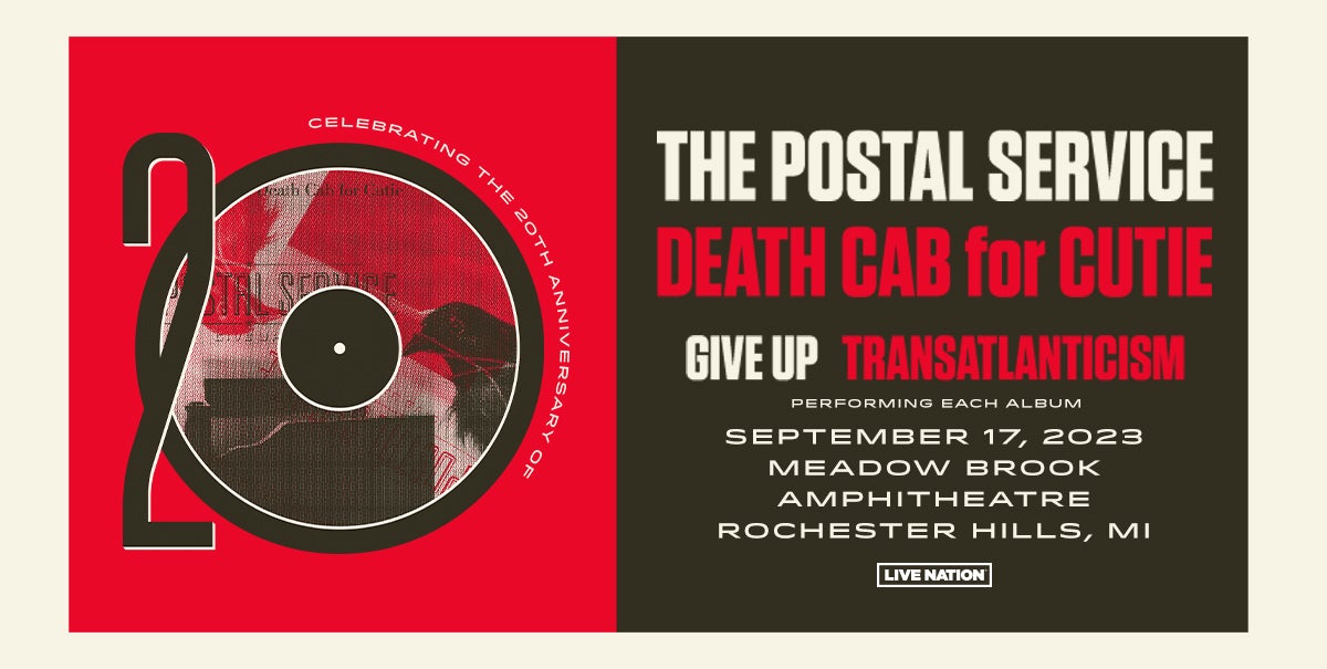 The Postal Service & Death Cab for Cutie