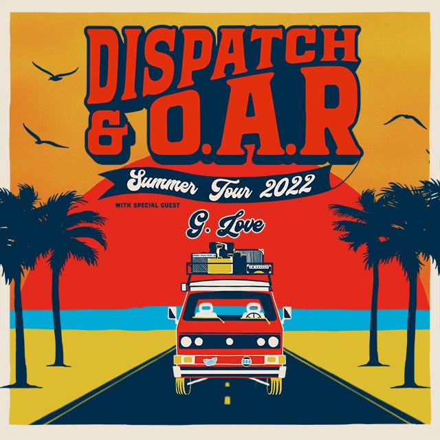 More Info for DISPATCH AND O.A.R. BRING SUMMER 2022 CO-HEADLINE TOUR WITH SPECIAL GUEST G. LOVE  TO MICHIGAN LOTTERY AMPHITHEATRE AUGUST 14, 2022
