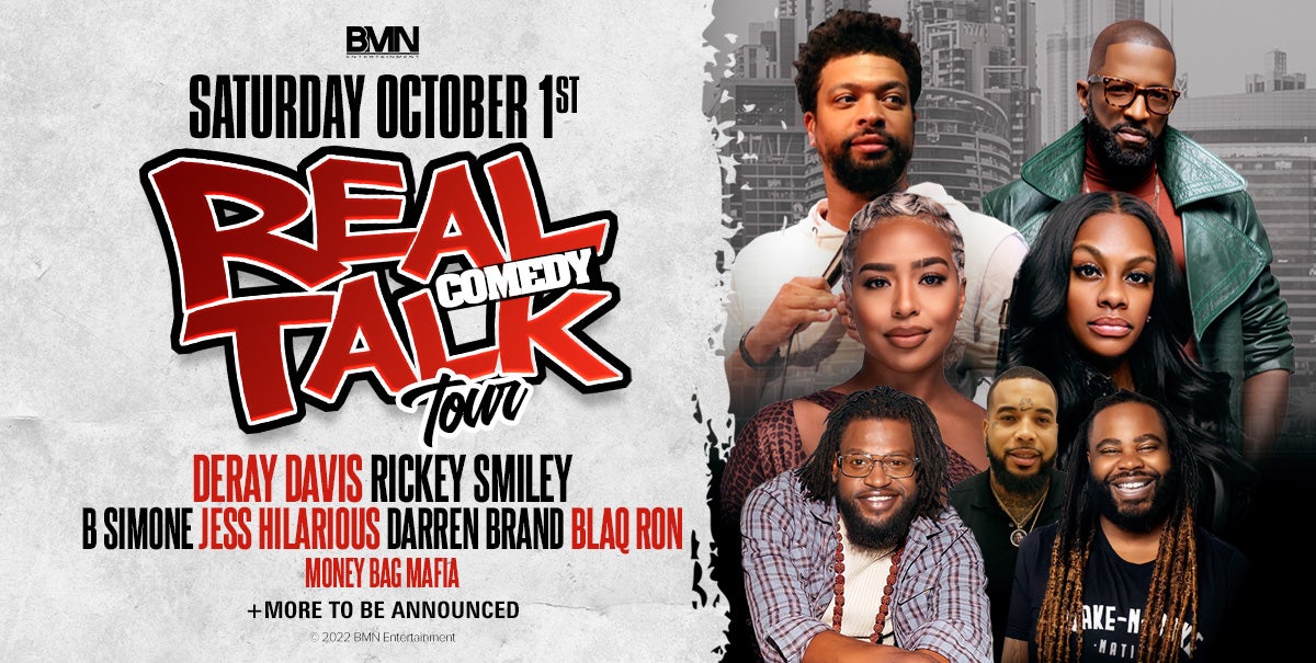 Real Talk Comedy Tour 313 Presents
