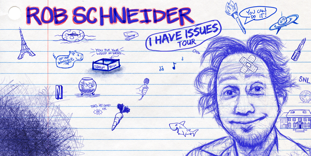 Comedian Rob Schneider